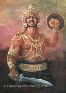 Mara Sen 2- Based on armor depicted on the Mara-Yudda scenes in temple art,-prasanna Weerakkody