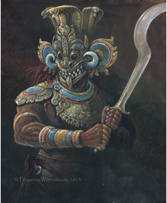 Fantasy reconstruction raksha warrior,prasanna Weerakkody