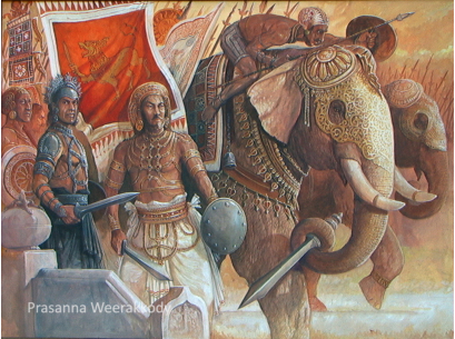 Battle Lines. 16-17th century- Sri Lanka, prasanna Weerakkody